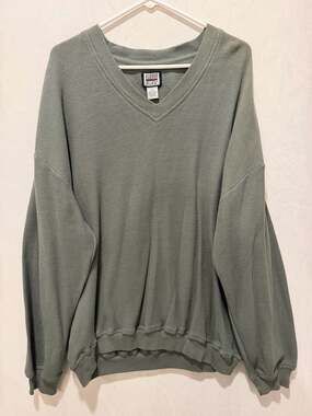 Harbor Bay Men's 2X V-Neck Knit Sweatshirt